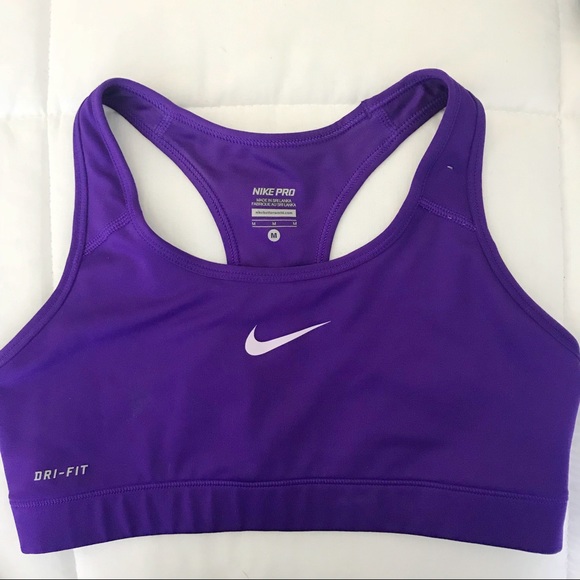 nike pro dri fit sports bra